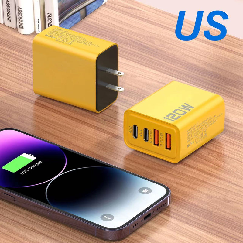 Double PD Double USB Charger 3