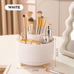 360 Rotating Makeup Brush Holder & Organizer  Countertop Storage For Cosmetics & Skincare 8 Colors 6