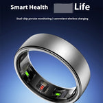 R10 Smart Ring Heart Rate Blood Oxygen Body Temperature Pressure Sleep Health 1