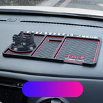 Non-Slip Car Phone Pad For 4-in-1 Car Parking Number Card Anti-Slip Mat Auto Phone Holder Sticky Anti Slide Dash Phone Mount 15