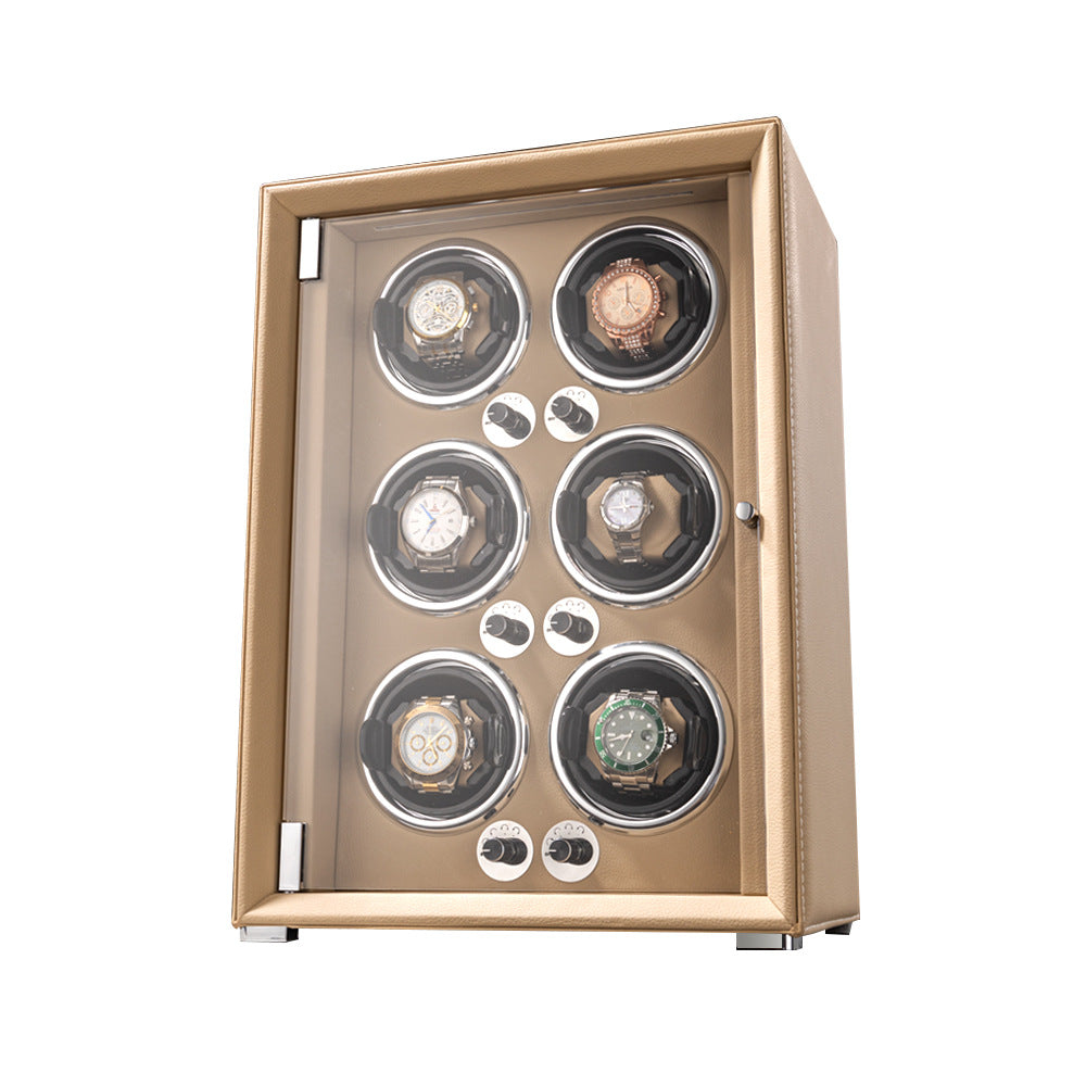 Leather Automatic Watch Winder Mechanical Watch Household