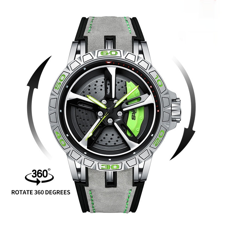 Men's Watch Wheel Watch Three-Dimensional Hollow 4