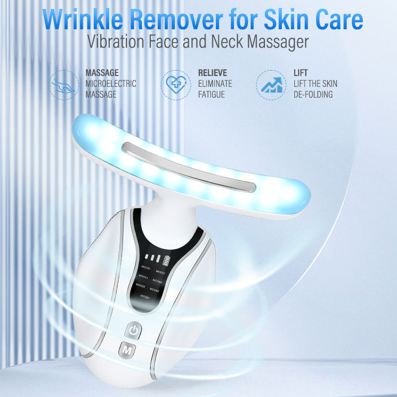 Colorful Neck Massager Household Electric Handheld Beauty Instrument 1