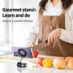 360 Foldable Vacuum Phone Holder Strong Magnetic Suction Cup Car Stand Car Mount 6