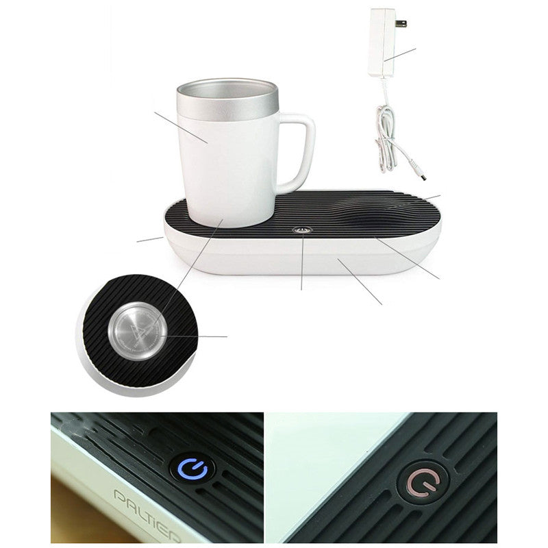 Electric Cooling Mug Coaster Heating Plug-in Wireless Charging