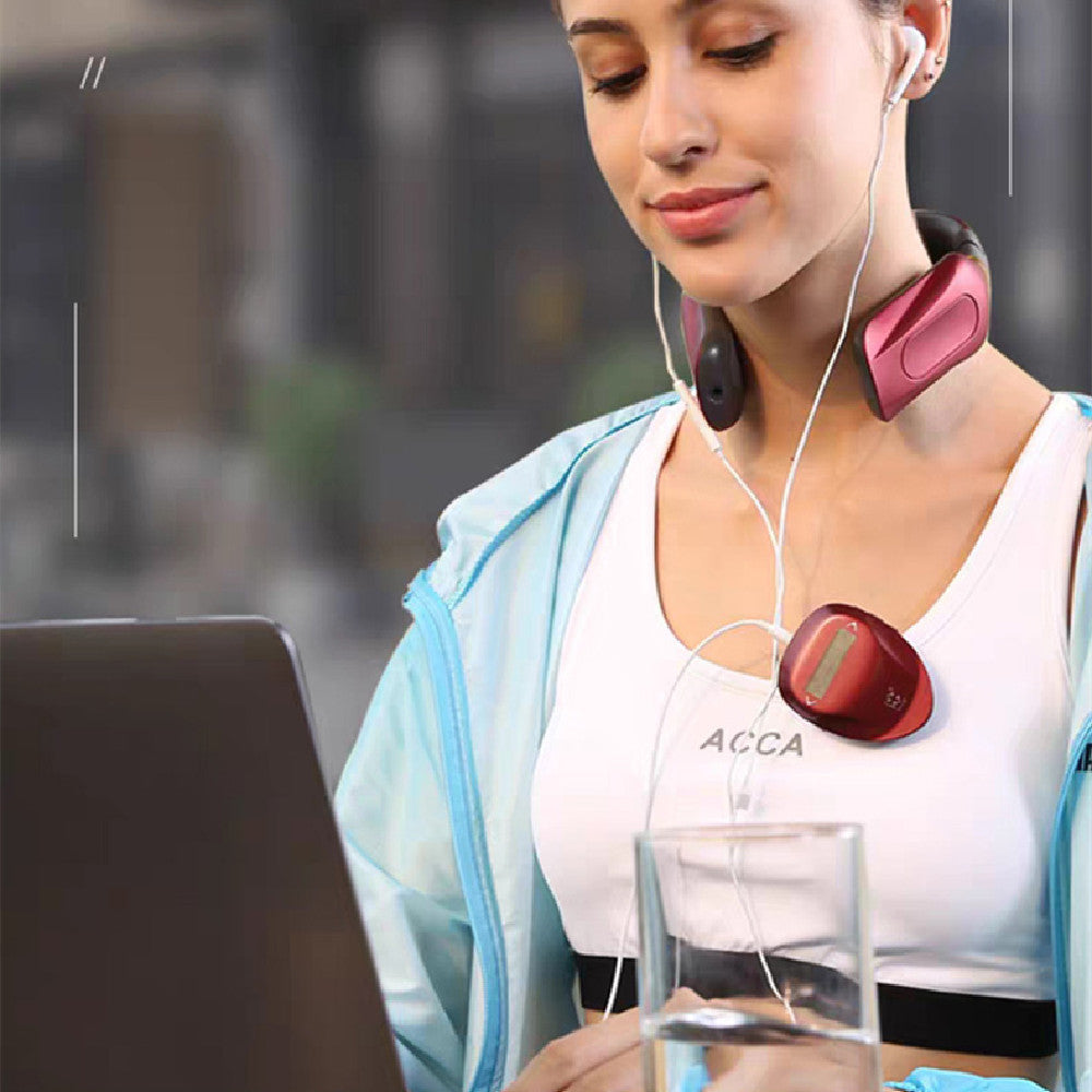 Charging Electric Pulse Neck Massager Kneading Neck Protector