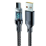 120W Digital-display Fast-charging Cable With Smart Power-off Feature 3