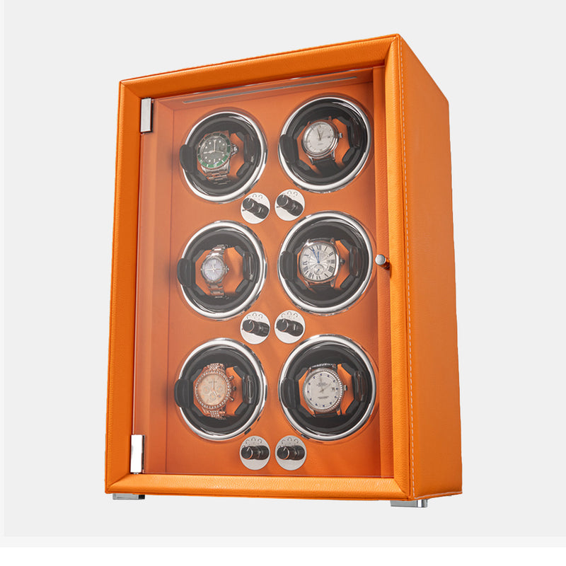 Leather Automatic Watch Winder Mechanical Watch Household 6
