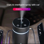 Portable Car Air Humidifier Aluminium Essential Oil Diffuser 260ml Car Aroma Diffuser For Home Office 4