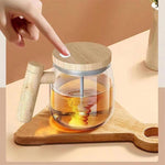 400ML Self Stirring Coffee Mug  Electric Mixing Glass Coffee CupHigh Speed Fast Automatic Coffee Cup For Gyms Dining Room Kitchen Gadgets 7
