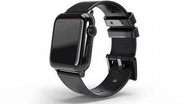 Men’s All-Black Smartwatch | Modern Full-Screen Design
