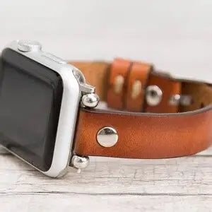 Men’s Classic Leather Strap Smartwatch – Sleek and Stylish Look